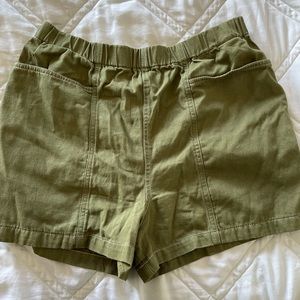 Urban outfitter elastic waist shorts